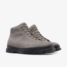 Camper Brutus Ankle Boots Grey - Mens Singapore UNTTST-025